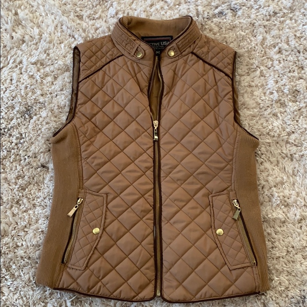 Quilted vest